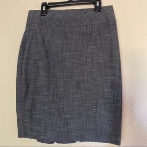 A. Byer Gray Pencil Skirt